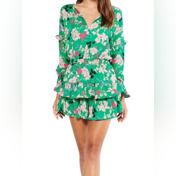 Misa Los Angeles Dresses & Skirts - Misa Los Angeles Floral Amalya Dress Peony Size XS